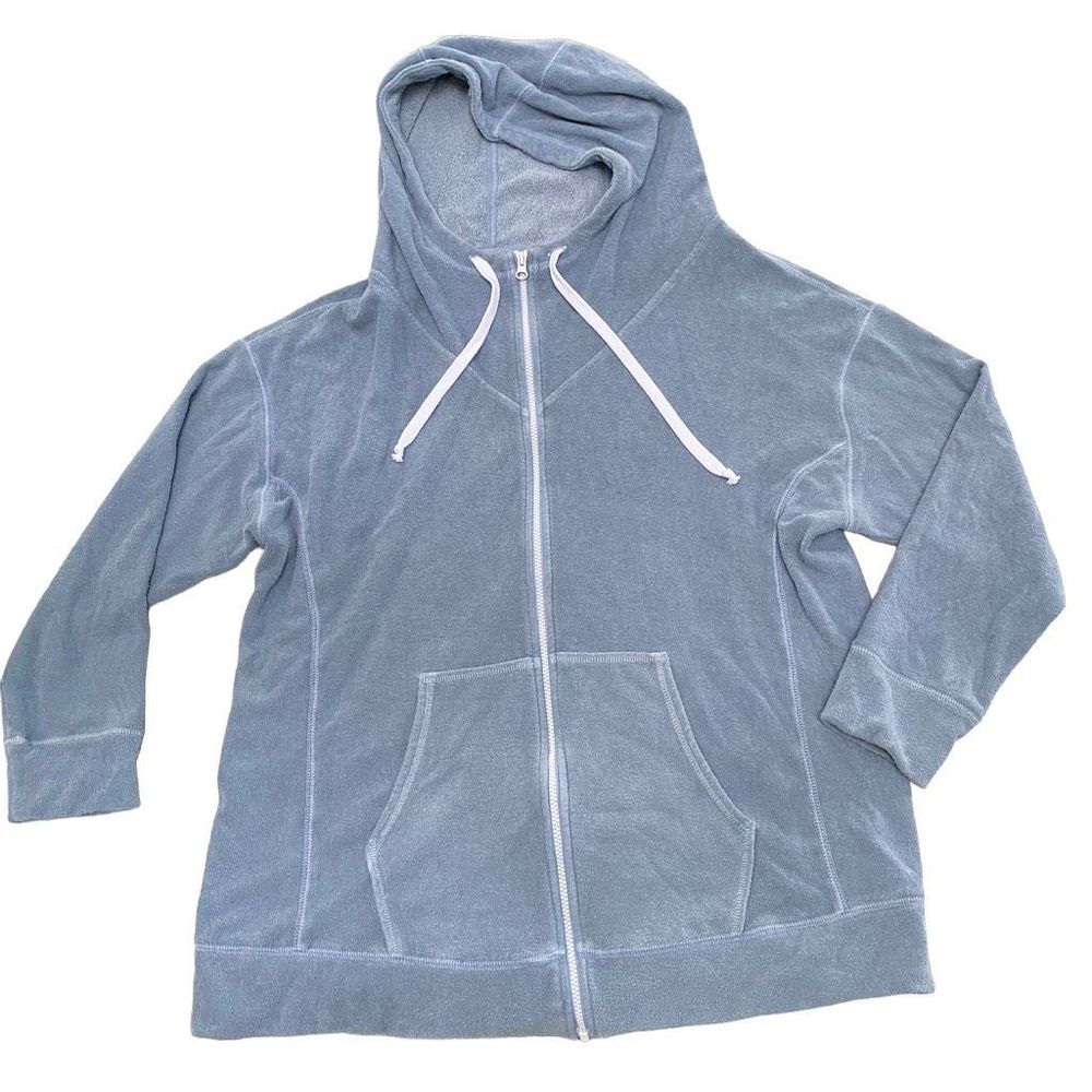 Fabletics Oversized Towel Material Size Medium Zi… - image 1